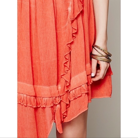 ✨Host Pick✨ Free People Aphrodite Tie Dye Asymmetrical Dress Size Small - Picture 4 of 14